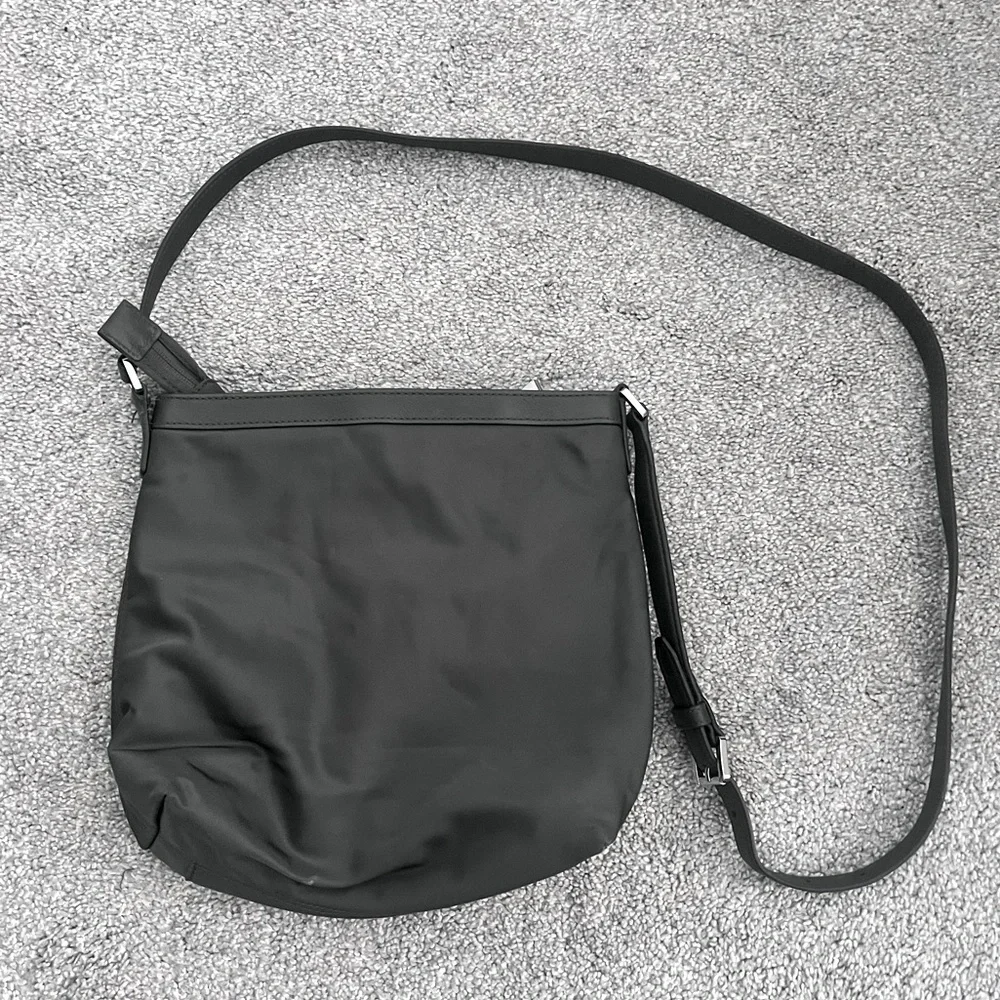 Michael Kors Black Nylon Crossbody Shoulder Bag